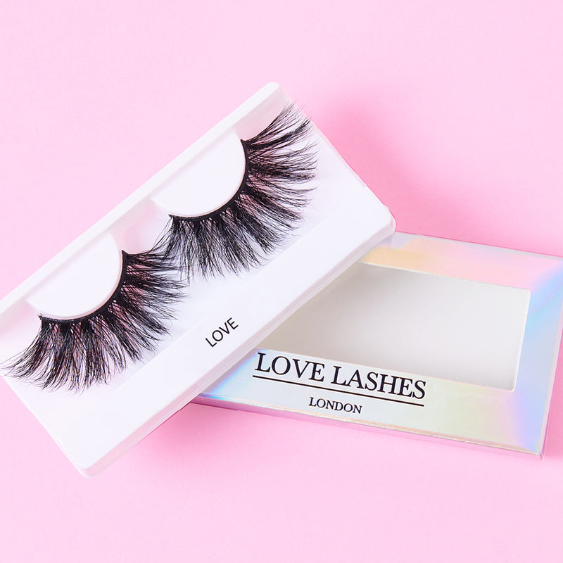 Love - Faux Mink Lashes - Love Lashes London 